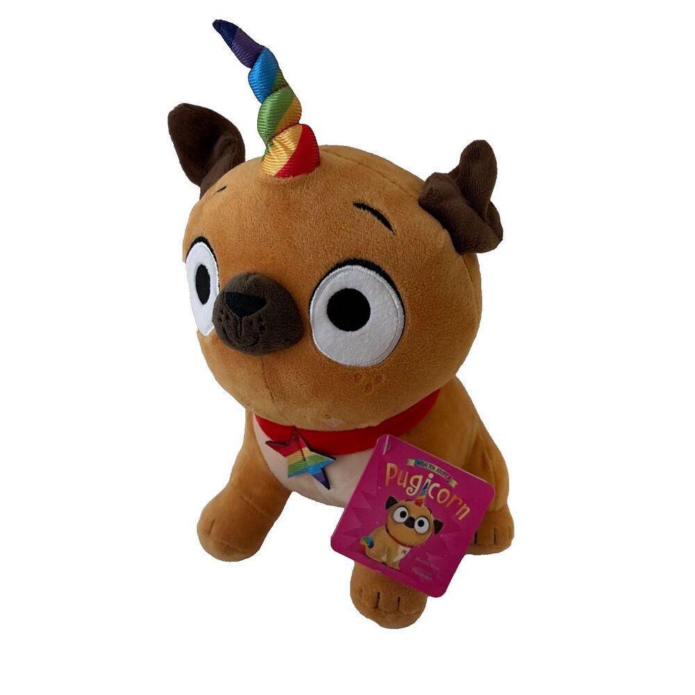 Kohl's Cares Pugicorn Dog Plush Stuffed Animal Brown NWT